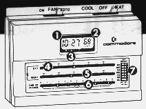 Picture of Commodore-branded Thermostat
